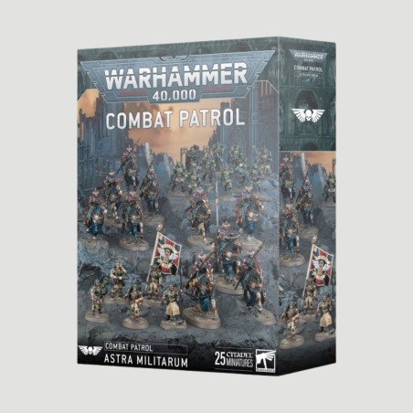 Warhammer Combat Patrol: Astra Militarum, Confezione Warhammer 40000