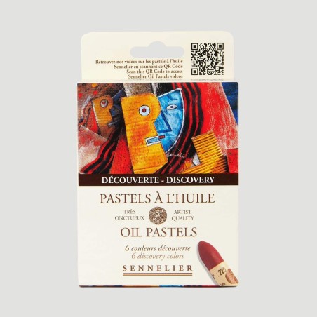 Sennelier Set Pastelli ad Olio Sennelier, 6, 12 e 24 colori assortiti