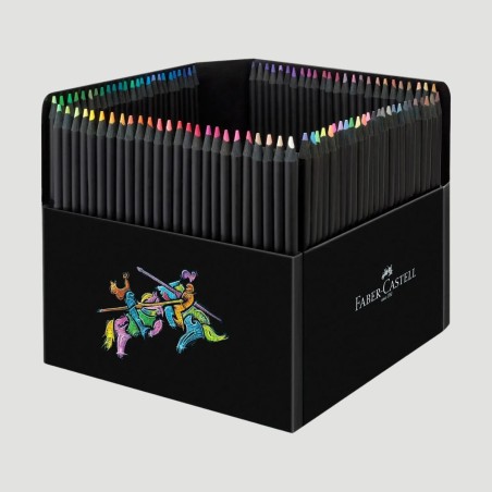 Faber-Castell Confezione 100 Matite Colorate Black Edition Faber-Castell