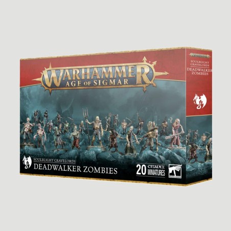 Warhammer Soulblight Deadwalker Zombies, Confezione Warhammer Age Of Sigmar