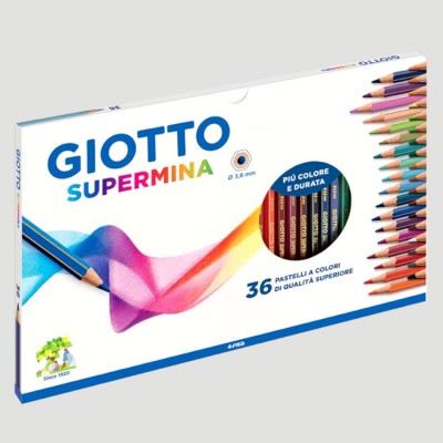 Confezione Matite Colorate - Giotto Supermina 12pz