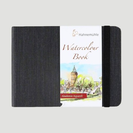 Taccuino Sketchbook per Acquerello Watercolour Book Hahnemhule, in cellulosa formato orizzontale.