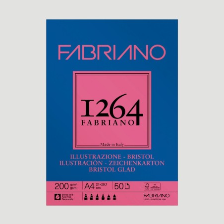 Album Fabriano 1264, Carta Bristol per Illustrazione