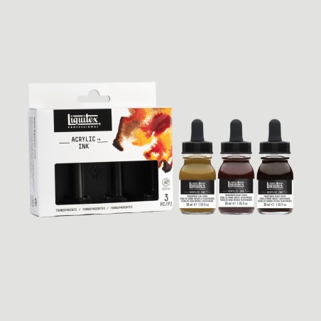 Set Acrilico Ink - Liquitex Trasparenti!