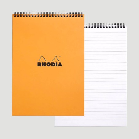 Album per Schizzi con Spirale Rhodia, 80 fogli a righe