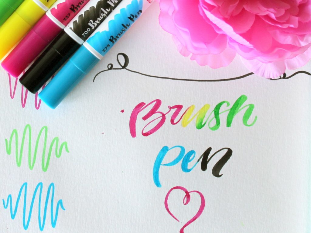 Lettering creativo con le Brush Pen di Talens - Momarte