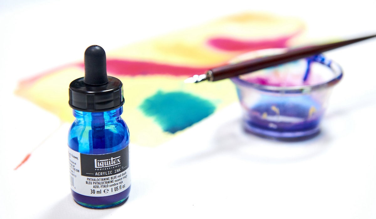 Liquitex - Ink!, Colore acrilico nero carbone