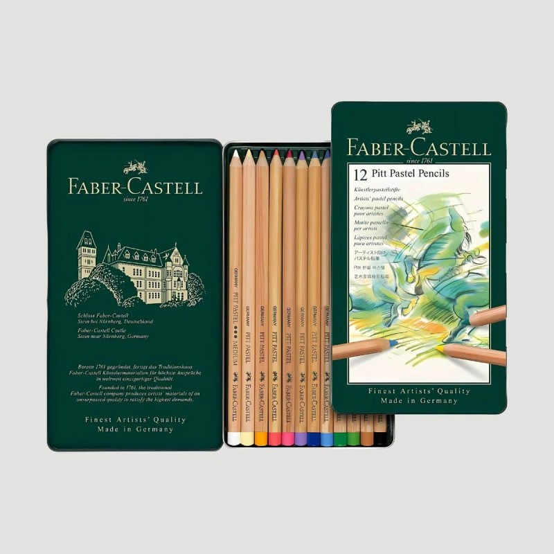 Confezione Matite Colorate Pitt Pastel Faber-Castell